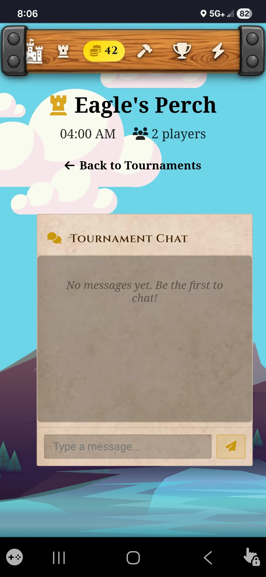 Screenshot for Tournament 2